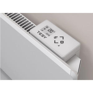 Tesy Convector de perete CN 06 060 EA CLOUD AS W, 600 W, control prin internet, tesyCloud, AirSafe, seria FinEco Cloud