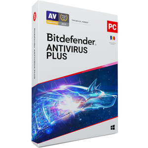 Antivirus Bitdefender Antivirus Plus, 10 Dispozitive, 2 Ani, Licenta noua, Retail