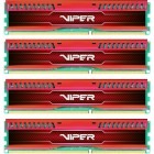 Patriot ViperX 3 Low Profile Red 32GB DDR3 2133MHz CL11 Quad Channel Kit 1.5v