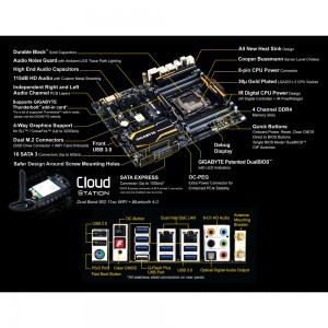 GIGABYTE GA-X99-UD5 WIFI