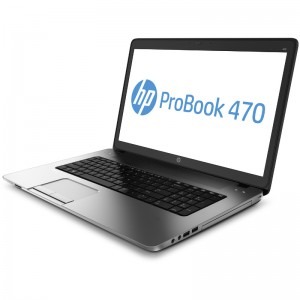HP 17.3'' ProBook 470 G2, HD+, Procesor Intel® Core™ i7-4510U (4M Cache, up to 3.10 GHz), 8GB, 1TB, Radeon R5 M255 2GB, Fingerprint Reader, FreeDos, Geanta inclusa