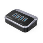 Hub USB Orico M34A-G2, 4x USB 3.2 Gen2, Grey