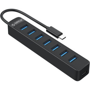 Orico TWC3-7A, 7x USB 3.0 Black