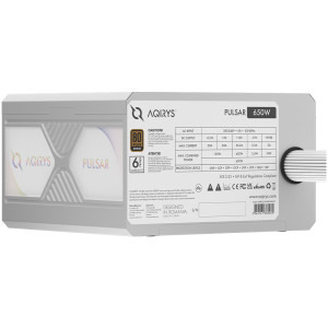 AQIRYS Pulsar White, 80+ Bronze, 650W