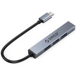 Orico AHC1, 4x USB Grey