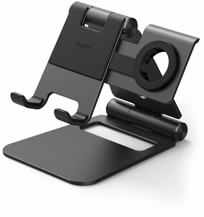 Suport GSM Ringke Dual Mont pentru iPhone, Apple Watch si iPad, Black