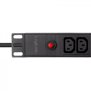 Logilink PDU12A1 1.8 m, Black