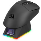 Mouse Gaming Redragon Ebony Ultra Black + Dock Magnetic Incarcare RGB cu Display