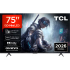 Televizor LED TCL Smart TV QD-MiniLED 75T8D Seria T8D 189cm 4K UHD HDR