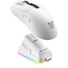 Mouse Gaming ONIKUMA DM10, Wireless, RGB, White