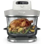 Ninja Friteuza cu aer cald portabila CRISPi Pro XL AS101EULG, 2050W, 5.7 L / 2.3L, Crem