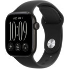 SmartWatch Apple Watch Series 12, GPS, 42mm Carcasa Aluminium Black, Black Sport Band - S/M