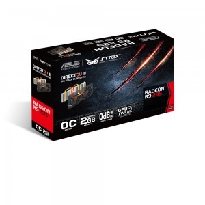 ASUS Radeon R9 285 STRIX OC 2GB GDDR5 256-bit