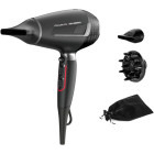 Uscator de par Rowenta x Karl Lagerfeld Pro Stylist CV888LF0, 2200W, Negru/Gri