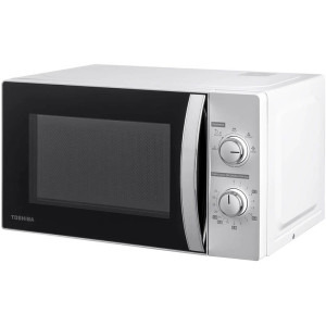 Toshiba MWP-MM20PWH, 20l, Control mecanic, 700W, 5 nivele putere, Iluminare LED, Alb