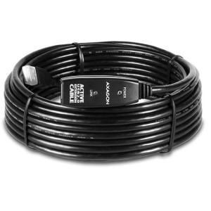 AXAGON ADR-210 Active Repeater USB 2.0 tip A male - USB 2.0 tip A female, 10m, Negru