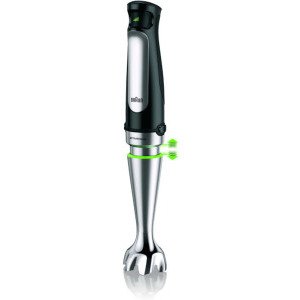 Braun Mixer vertical MQ7087X, 1000W, 0.35 L / 0.6 L / 1.5L, Negru