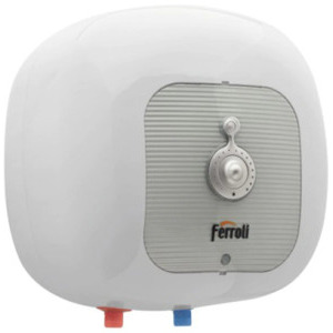 Ferroli electric Cubo SG 30, 1500 W, 30 L, Termostat reglabil, Montare deasupra chiuvetei