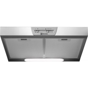 Hota Electrolux traditionala LFU216X, Putere de absorbtie 208 m3/h, 1 motor, 60 cm, Inox