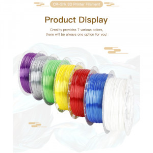 CREALITY Filament CR-Silk PLA, White, 1 kg