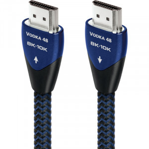 Audioquest Vodka 48, HDMI Male - HDMI Male, v2.1, 1m, negru-albastru