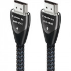 Cablu video Audioquest Carbon 48, HDMI Male - HDMI Male, v2.1, 3m, negru-gri