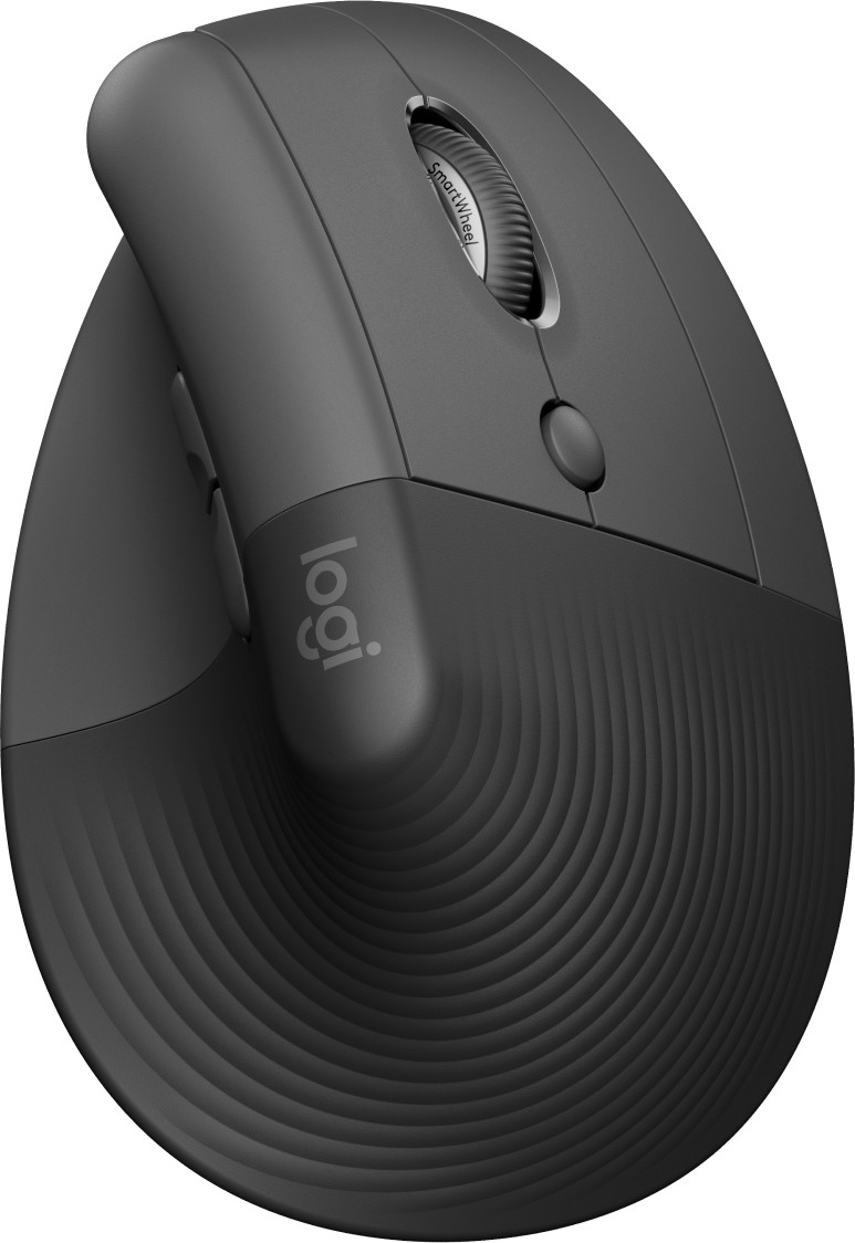 Mouse Logitech Lift Vertical Ergonomic, Negru