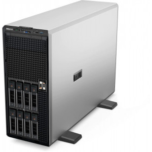 DELL PowerEdge T550, Procesor Intel® Xeon® Silver 4310 2.1GHz Ice Lake, 128GB RDIMM RAM, 4x 960GB SATA 6G SSD, PERC H755, 8x Hot Plug LFF, Windows Server 2022