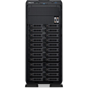 DELL PowerEdge T550, Procesor Intel® Xeon® Silver 4309Y 2.8GHz Ice Lake, 16GB RAM RDIMM, 1x 480GB SATA 6G SSD, PERC H745, 8x Hot Plug LFF, Windows Server 2019