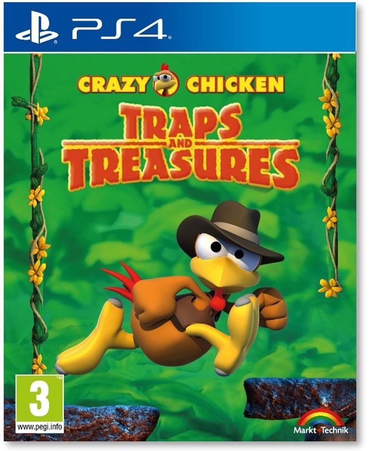 Joc MINDSCAPE Crazy Chicken Traps and Treasures pentru PlayStation 4