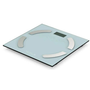 Cantar Tesla corporal de diagnostic BS301WX,180kg, baterii 2xAAA, 30x30cm, Alb