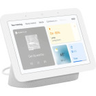 Boxa smart Google Nest Hub (2nd Gen) + 7" touchscreen, Wi-Fi, Bluetooth, 3 Microfoane, Google Asistant Built In, Alb