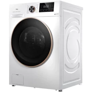 TCL CP1012WA0, Spalare 10 kg, Uscare 6 kg, 1200 RPM, Clasa A, Direct Drive, Steam Wash, Quick Wash, Drum Clean, Honeycomb Drum, Alb