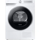 Uscator de rufe Samsung DV90DG6845LHU4, Pompa de caldura, 9 kg, Clasa A, Digital Inverter, Hygiene Care, OptimalDry, AI Dry+, AI Energy Mode, SmartThings, Iluminare interioara, Alb