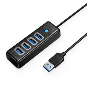 Orico PW4U-U3, 4x USB 3.0, Negru