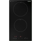 Plita incorporabila VIVAX BH-02MIN, Inductie, 2 zone de gatit, Boost, 30 cm, Negru