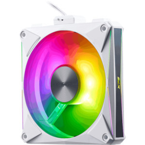 XPG Huricane Mag 120 ARGB 4 Fan Pack White