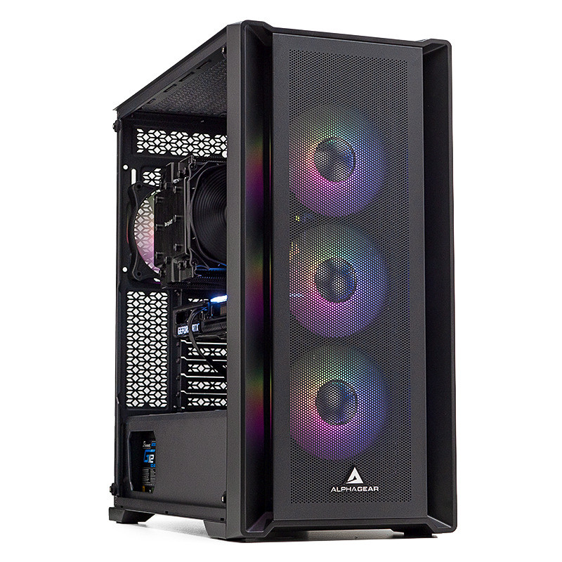 PC Gaming DRAGON Legendar Plus, Intel i5-14600K 3.5GHz, 32GB DDR5, 1TB SSD, RTX 5070 12GB GDDR7, Iluminare RGB