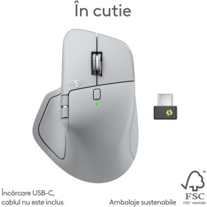 Logitech MX Master 4 Pale Grey
