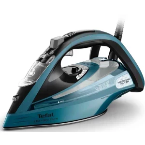Tefal Fier de calcat Ultimate Pure FV9851E0, 3200W, 60g/min, Albastru/Negru