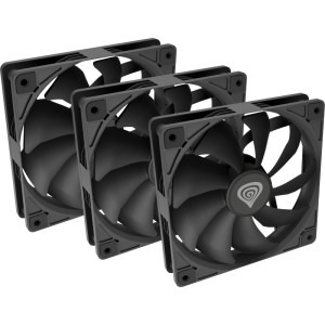 Genesis Oxal 120mm Black Three Fan Pack