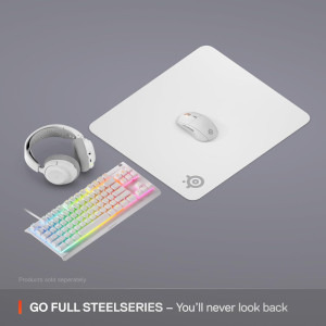 SteelSeries QcK Medium White