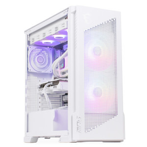PC Gaming GREUCEANU Project Zero, AMD Ryzen 7 9800X3D 4.7GHz, 32GB DDR5, 2TB SSD, RTX 5070 12GB GDDR7, Iluminare RGB