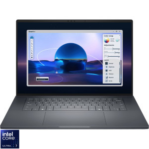 Laptop DELL 16 Pro Max 16 Premium MA16250, FHD+ 120Hz VRR, Procesor Intel® Core™ Ultra 7 265H (24M Cache, up to 5.30 GHz), 32GB LPDDR5X, 1TB SSD, RTX PRO 1000 Blackwell 8GB, Linux, 3Yr ProSupport
