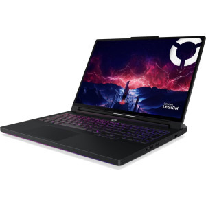 Lenovo Gaming 16'' Legion Pro 7 16AFR10H, WQXGA OLED 240Hz, Procesor AMD Ryzen™ 9 9955HX3D (128M Cache, up to 5.4 GHz), 64GB DDR5, 2TB SSD, GeForce RTX 5080 16GB, No OS, Eclipse Black, 3Yr Onsite Premium Care