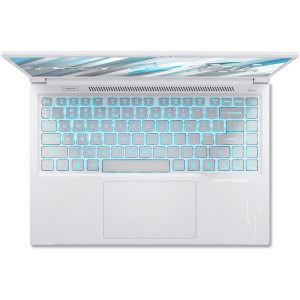 Acer Gaming 14.5'' Nitro V14 ANV14-62, WUXGA IPS 120Hz, Procesor AMD Ryzen™ AI 5 340 (16M Cache, up to 4.8 GHz), 16GB DDR5, 512GB SSD, GeForce RTX 5050 8GB, No OS, Pearl White