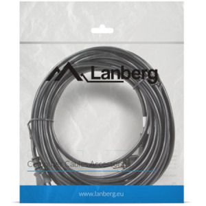 Lanberg Schuko Male - IEC320/C13 Female, 10m, negru