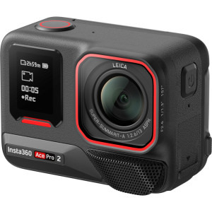 Insta360 Ace Pro 2 Midnight Black Flash Print Bundle