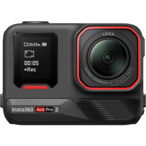 Insta360 Ace Pro 2 Midnight Black Flash Print Bundle