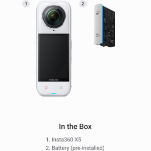 Insta360 X5 Satin White Limited Edition
